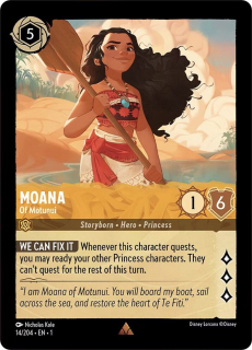 Moana - Of Motunui / The First Chapter / Lorcana