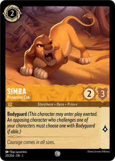 Simba - Protective Cub / The First Chapter / Lorcana