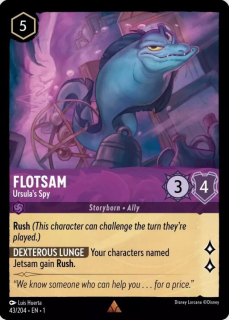 Flotsam - Ursula's Spy / The First Chapter / Lorcana