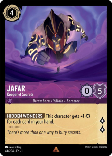 Jafar - Keeper of Secrets / The First Chapter / Lorcana