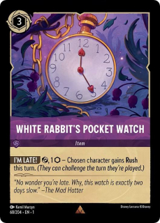 White Rabbit's Pocket Watch / The First Chapter / Lorcana