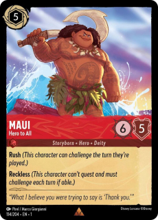 Maui - Hero to All / The First Chapter / Lorcana