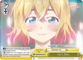 Let's Date / Rent-A-Girlfriend / Weiss Schwarz