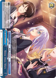 Shine Once More / Morfonica x RAISE A SUILEN / Weiss Schwarz