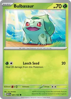 Bulbasaur / Pokemon Card 151 / Scarlet & Violet / Pokemon