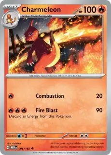 Charmeleon / Pokemon Card 151 / Scarlet & Violet / Pokemon