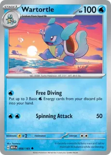 Wartortle / Pokemon Card 151 / Scarlet & Violet / Pokemon