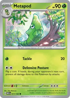 Metapod / Pokemon Card 151 / Scarlet & Violet / Pokemon