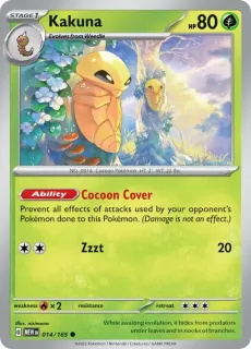 Kakuna / Pokemon Card 151 / Scarlet & Violet / Pokemon