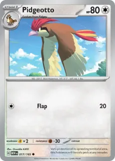 Pidgeotto / Pokemon Card 151 / Scarlet & Violet / Pokemon