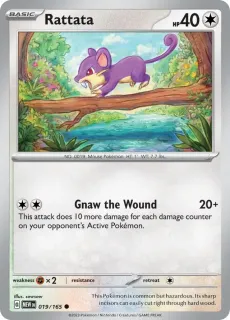 Rattata / Pokemon Card 151 / Scarlet & Violet / Pokemon