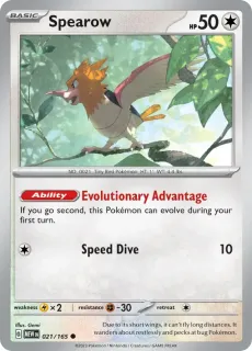 Spearow / Pokemon Card 151 / Scarlet & Violet / Pokemon