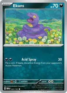 Ekans / Pokemon Card 151 / Scarlet & Violet / Pokemon