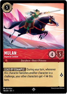 Mulan - Imperial Soldier / The First Chapter / Lorcana