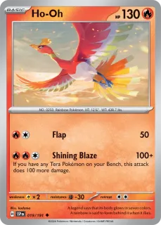 Ho-Oh / Surging Sparks / Scarlet & Violet / Pokemon