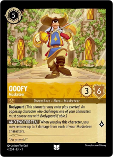 Goofy - Musketeer / The First Chapter / Lorcana