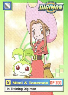 Mimi & Tanemon / series 1 / DIGIMON upper deck