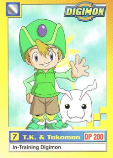 T.K. & Tokomon / series 1 / DIGIMON upper deck